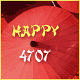 Xin Nian Kuai Le! Happy 4707 Greeting Cards!