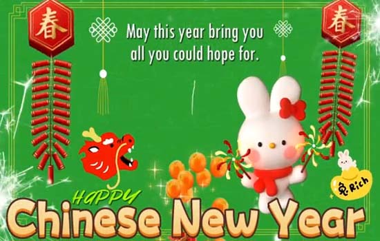 Chinese New Year Wish Ecard For You Free Inspirational Wishes Ecards