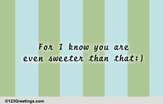 Sweeter Than Cakes Free Chocolate Cake Day Ecards Greeting Cards