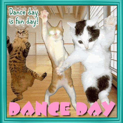 A Cute Dance Day Card For You.