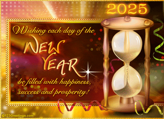 Happy New Year! Free Business Greetings eCards, Greeting Cards | 123 Greetings