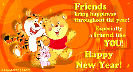 and your friend new on cute this year  with warm quotes best feel friends special New  Make  dear Year