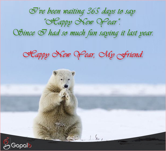 New Year For Friend... Free Friends eCards, Greeting Cards | 123 Greetings