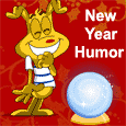 A Humor Card On New Year.