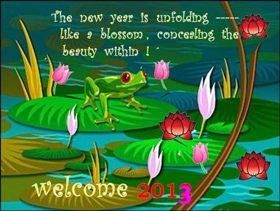 Welcome The New Year Filled With...