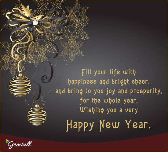 Happy New Year 2022 Wishing You Happiness Health And Prosperity