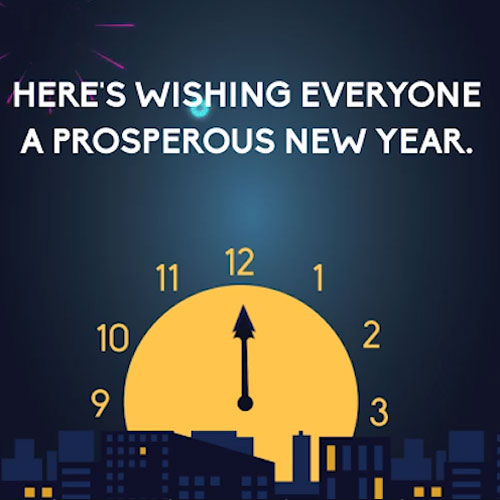 Time To Celebrate The New Beginnings. Free Happy New Year eCards | 123 Greetings