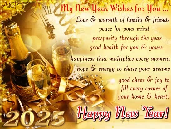 Best Wishes For New Year Free Happy New Year Ecards Greeting