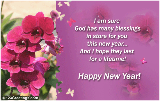 An Inspiring New Year Wish&hellip; Free Inspirational Wishes eCards | 123