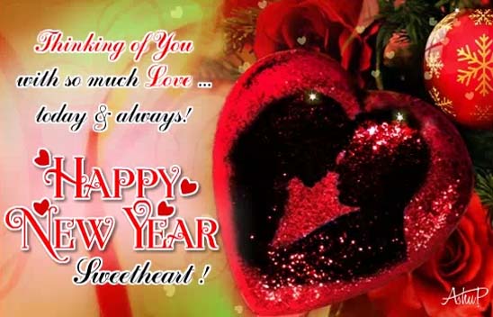 New Year Wish Of Love. Free Love eCards, Greeting Cards | 123 Greetings