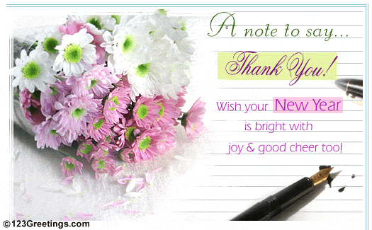 A Note To Say&hellip; Thank U! Free Thank You eCards, Greeting Cards | 123