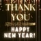 Thank You Wishes For This New Year