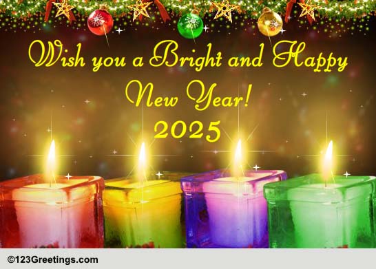 Bright And Happy New Year. Free Orthodox New Year eCards, Greeting