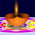Pongal Festival Greeting Card.
