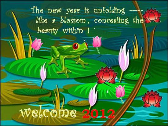 A lovely New Year Wish For Loved Ones.