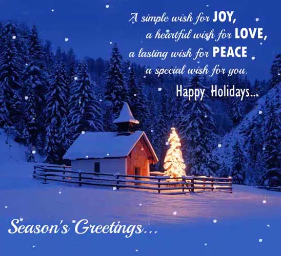 Season’s Greetings And Happy&hellip; Free Warm Wishes eCards | 123 Greetings