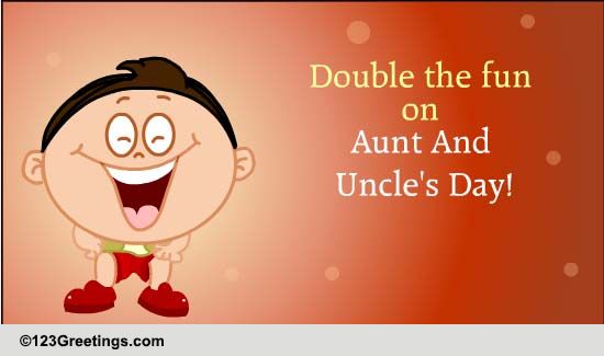 Send Aunt & Uncle’s Day Ecard!