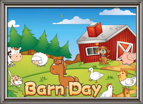 Warm Wishes To All On Barn Day.