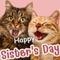 Perfect Sisters Day Ecard.