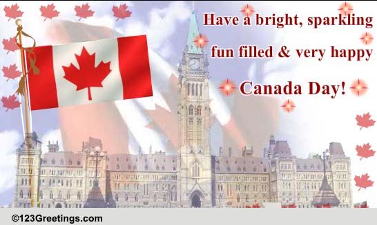 Happy Canada Day Folks Free Canada Day Ecards Greeting Cards 123 Greetings 