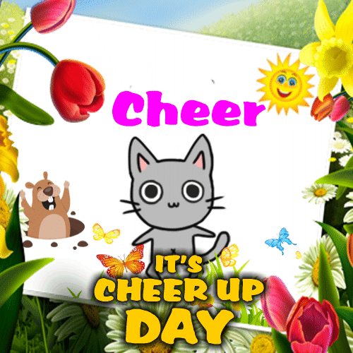 A Nice And Cute Cheer Up Card.