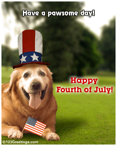 Have A Pawsome Fourth!