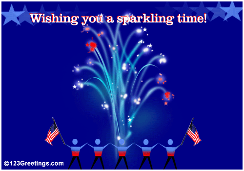 A Sparkling Fourth...