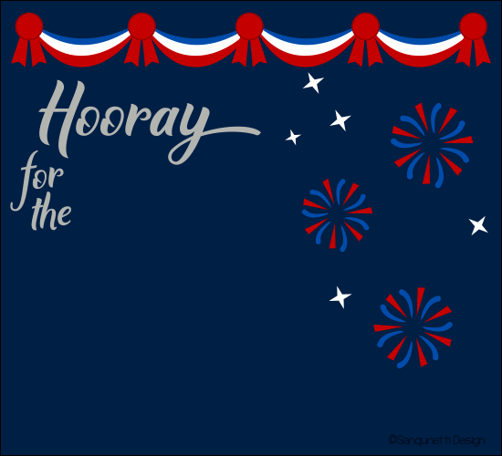 Hooray For The Red White And Blue Free Happy Fourth Of July Ecards