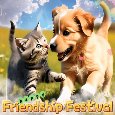 My Best Friend Greeting Card.