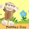 A Monkey 'Hi'!