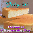 Cheesecake Day Ecard.