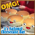 Omg! It’s National Cheesecake Day.