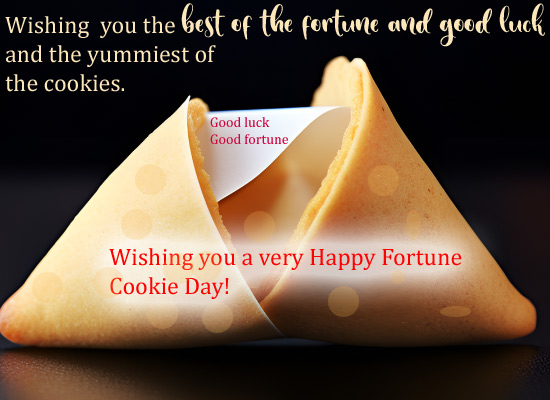 Good Luck And Good Fortune!