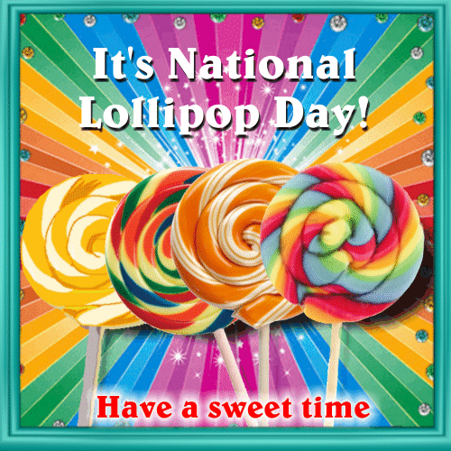 Image result for national lollipop  day pics