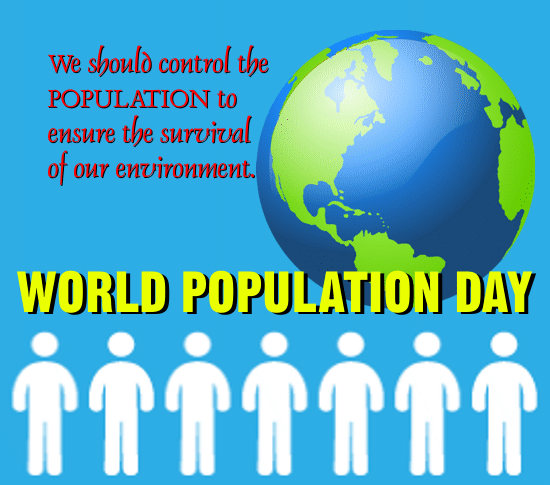 Image result for World Population Day gif