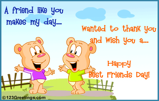 Animated Greeting Card Forever Friends GIF - Animated Greeting