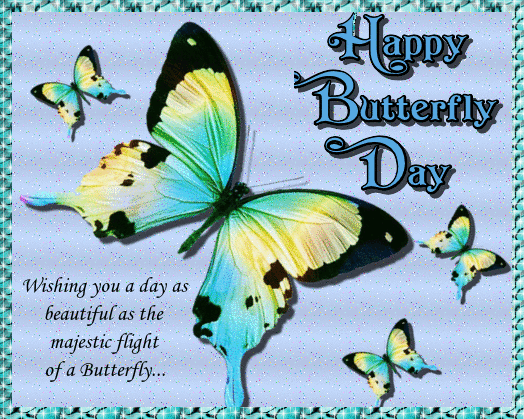 Wishing You A Beautiful Day. Free Butterfly Day eCards, Greeting Cards |  123 Greetings