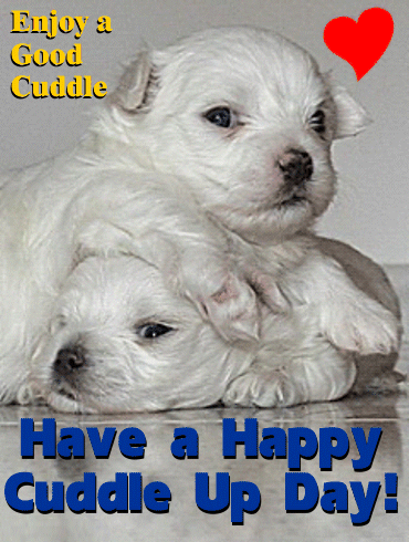 A Happy Cuddle Up Day Ecard. Free Cuddle Up Day eCards, Greeting Cards |  123 Greetings