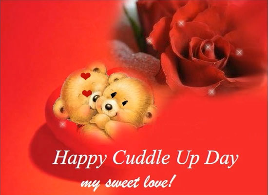 Warm And Cozy Cuddle Just For You! Free Cuddle Up Day Ecards 