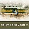 Bi-Plane Father%92s Day Card.