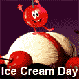 'Berry' Cool Treat On Ice Cream Day.