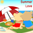 Cute Romantic Wish On Summer.
