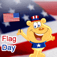A Cute Wish On Flag Day.