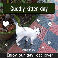 Cuddly Kitten Day, New.