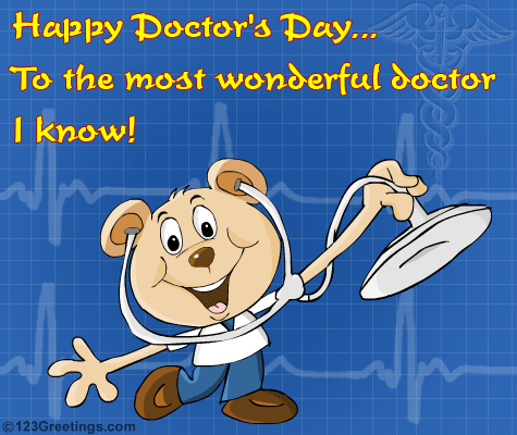 Wish A Happy Doctor's Day. Free Doctor's Day eCards, Greeting Cards | 123  Greetings