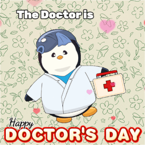 A Cute Doctor’s Day Card For Doc.