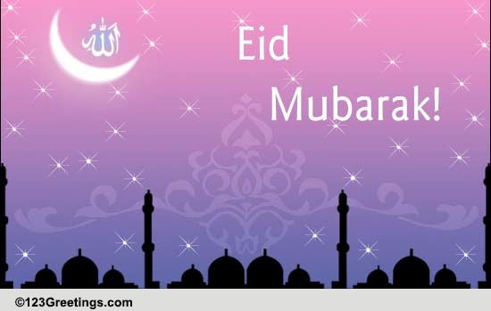 Eid ul-Adha Formal Wishes. Free Business Greetings eCards 
