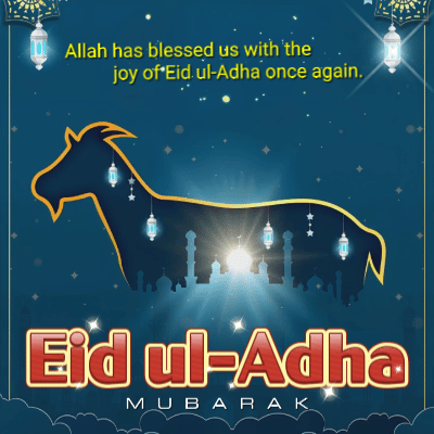 The Joy Eid Ul-Adha.