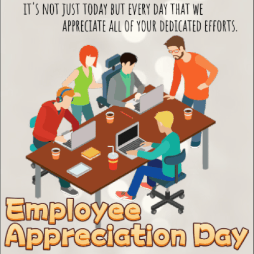 We Appreciate All Your Efforts. Free Employee Appreciation Day eCards