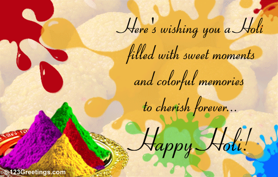 Wish Of Holi